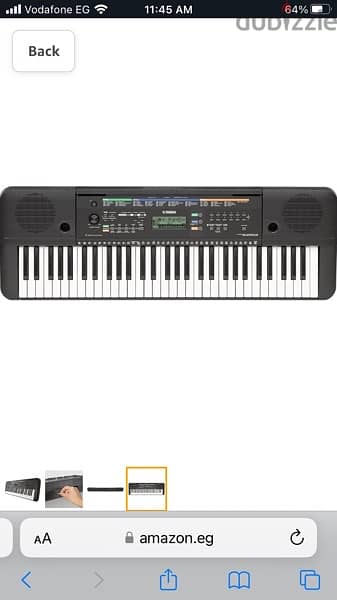 بيانو Yamaha PSR. E253 1