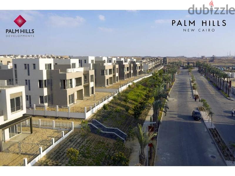 Townhouse Corner for sale in Palm Hills New Cairo 5