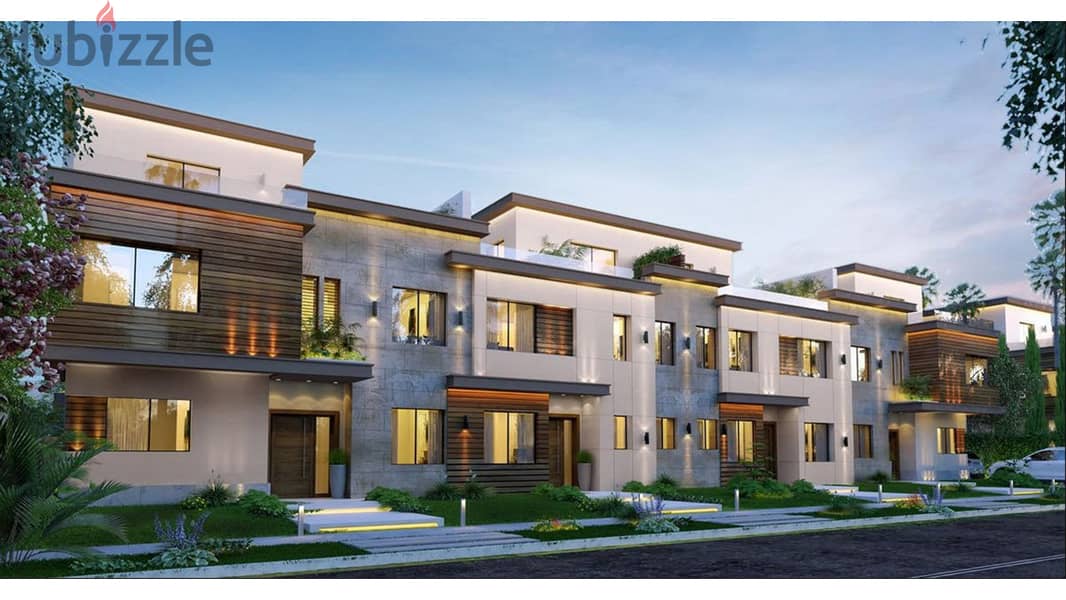 Ready to move townhouse for sale with installments at Azzar 2, New Cairo ازار 6