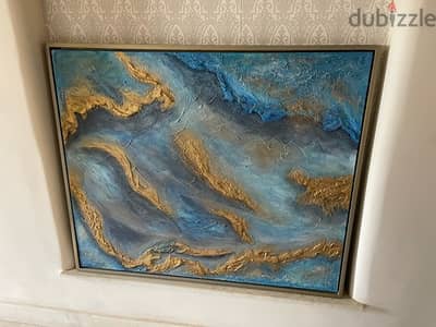 hand painting canvas 125 x 103