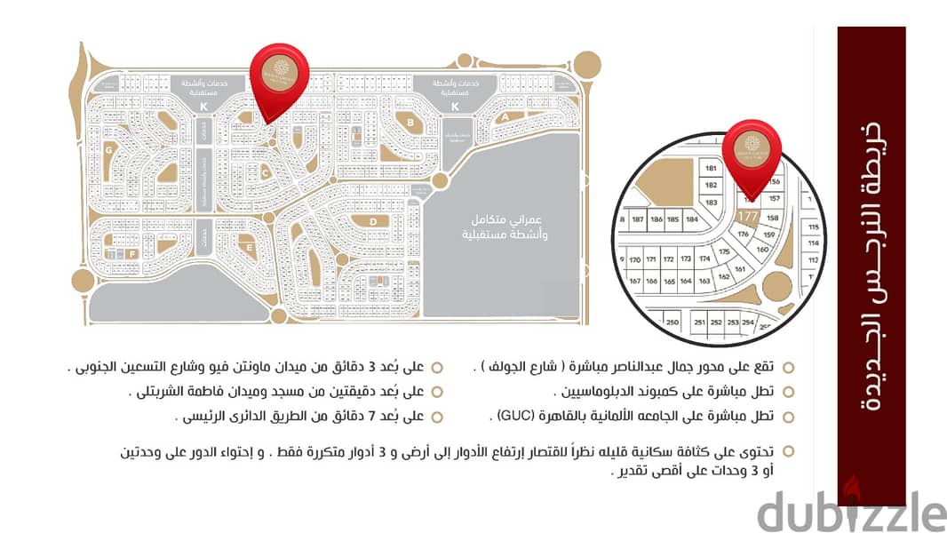 شقة للبيع 141 متر علي الواجة مباشرة التسعين الجنوبي وبجوار مسجد فاطمة الشربتلي التجمع الخامس 2