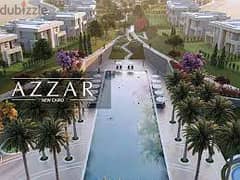 Town house With exclusive installments for sale in Azzar New Cairo 0