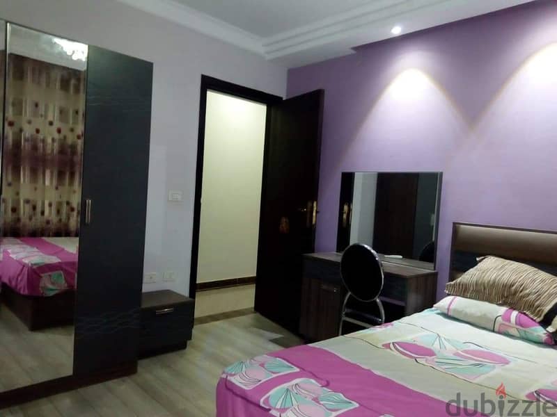 Furnished apartment for rent in Madinaty, fully air-conditioned, next to services 4