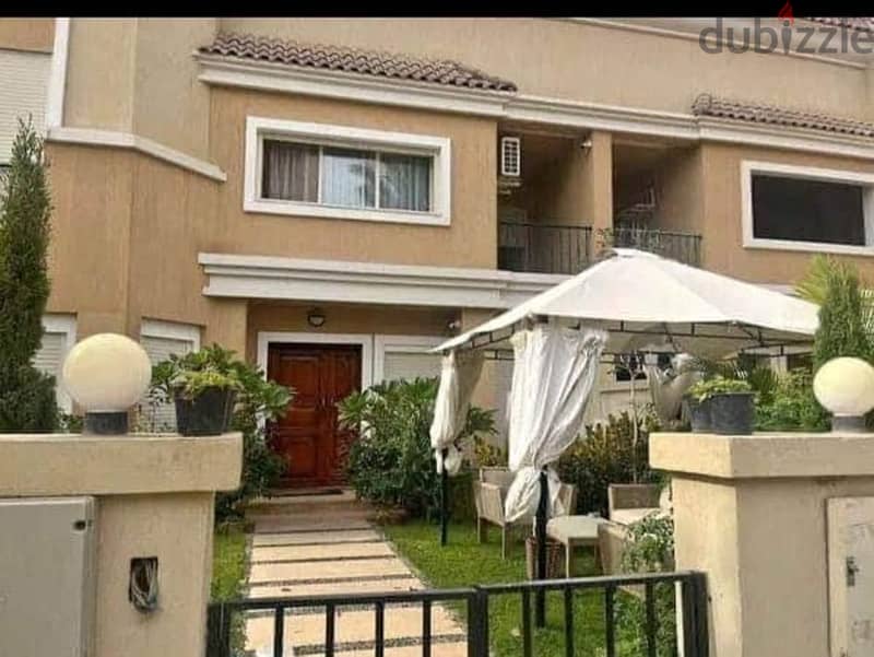 s villa for sale in Sarai Compound, New Cairo, down payment of 1,500,000 and installments over 8 years 1