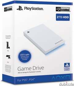 Seagate Game Drive for PS4 & PS5, 2 TB, 0