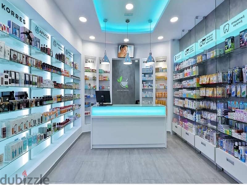 Pharmacy for sale in New Narges on Gamal Abdel Nasser axis with a 15% discount and installments over 7 years 1
