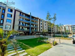 Apartment for sale ground floor  in Azard Compound - semi-finished view on landscape next to the American University