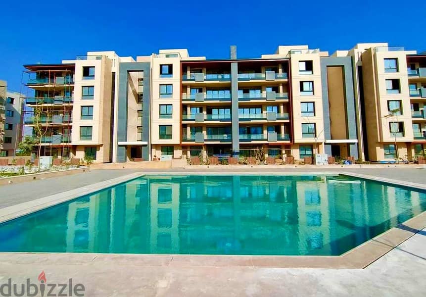 Apartment for sale ground floor  in Azard Compound - semi-finished view on landscape next to the American University 5