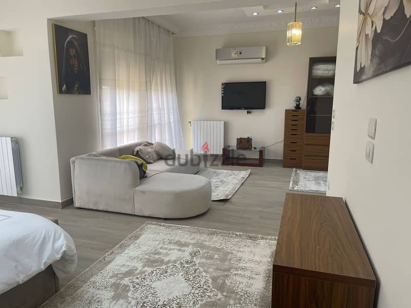 فيلا مفروشة فندقي للايجار في الباتيو اورو 320م 4غرف أول سكن فيو بوول 3