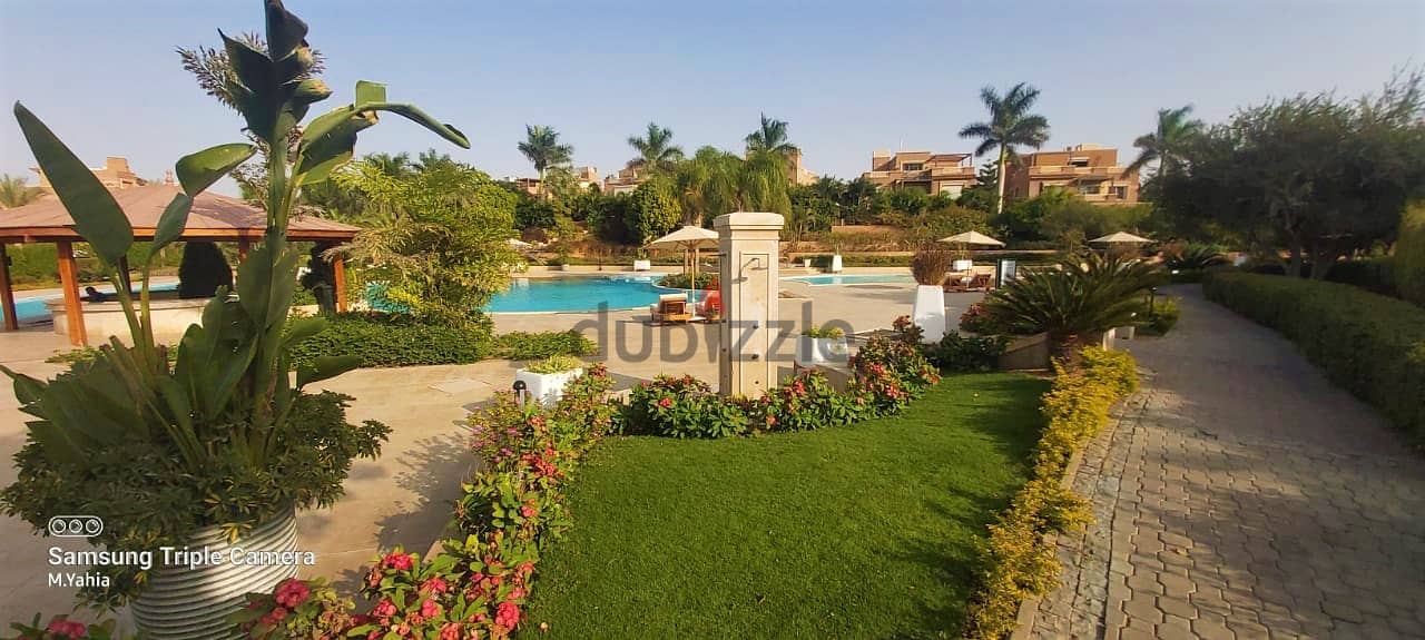 Fully Furnished Villa with POOL in La Nouva Vista New Cairo beside ElRehab 13