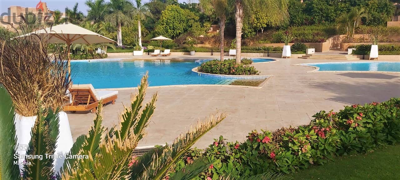 Fully Furnished Villa with POOL in La Nouva Vista New Cairo beside ElRehab 14