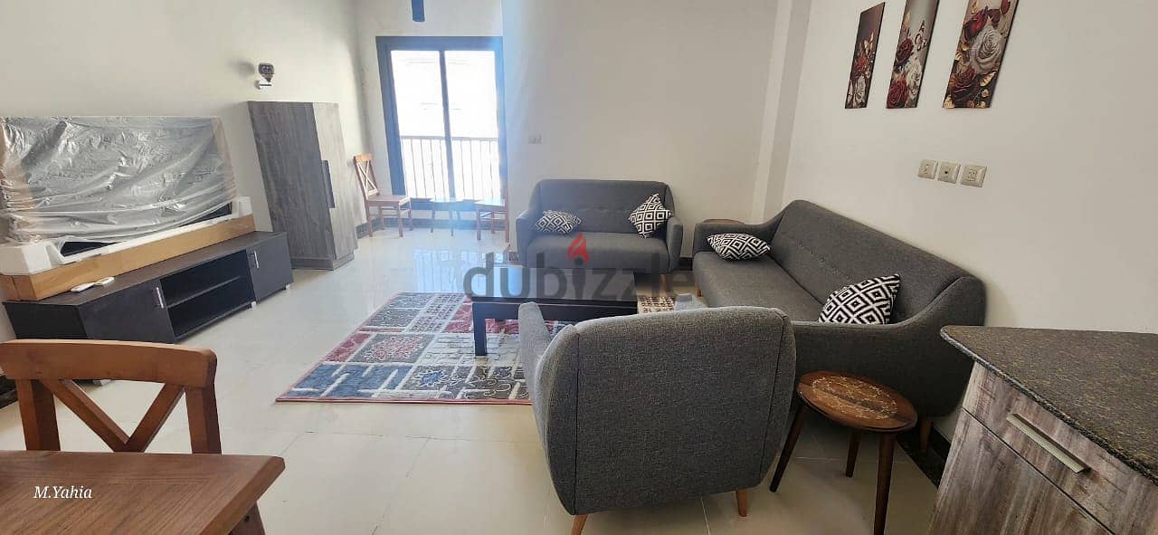 Duplex - Fully Furnished  View  Swimming Pool, next to AUC in Porto New Cairo 2