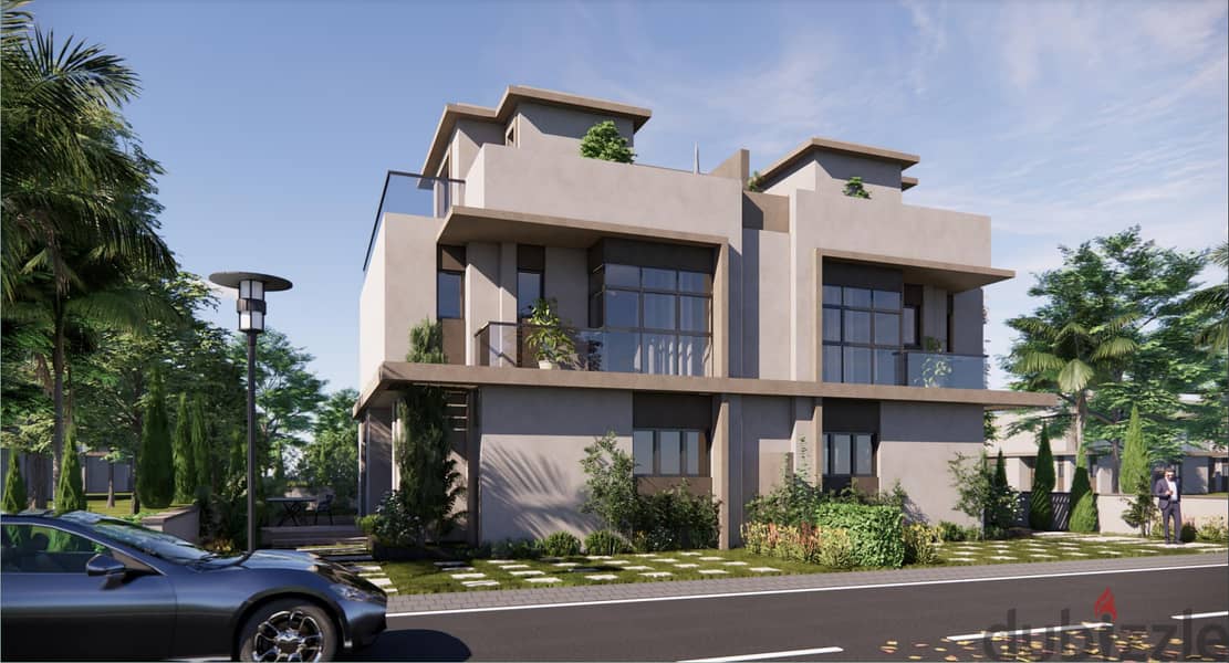 Villa for sale with a discount of 4 million, 9 years installments, and a down payment of 1 million pounds in Al Bosco City Compound in Mostakbal City 4