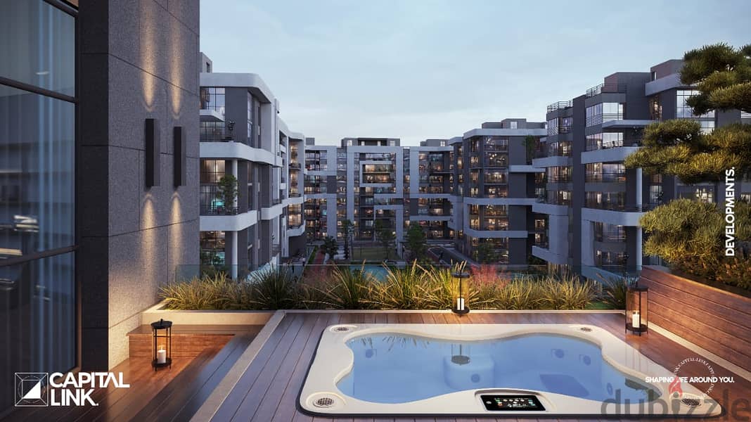 Sky villa 288 m double height open view on swimming pool in installments 5