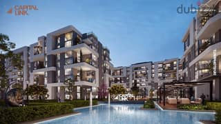 Two-room apartment in Garden View Lagoon at R8 and in front of a service area, in installments over 7 years