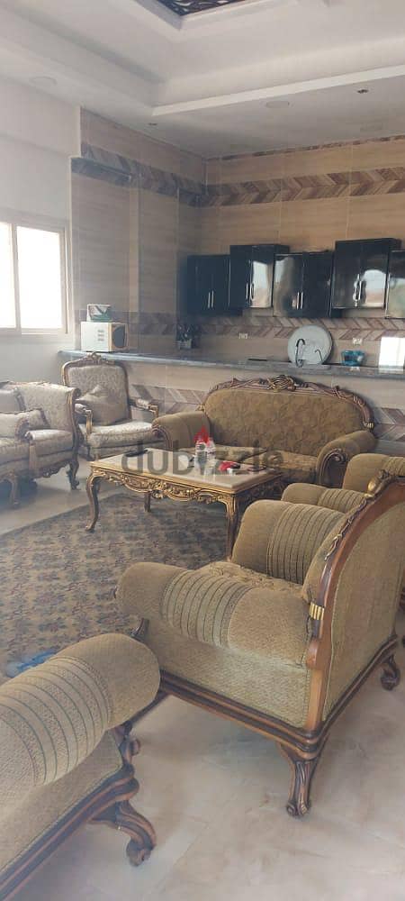 penthouse 3 bedrooms fully furnished in el banafseg villas new cairo 3