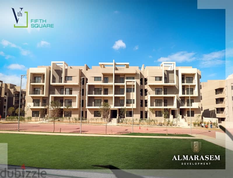 apartment for sale at fifth square almarassem new cairo | Ready to move | fully finished 1