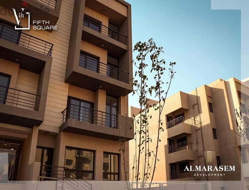 apartment for sale at fifth square almarassem new cairo | Ready to move | fully finished 2