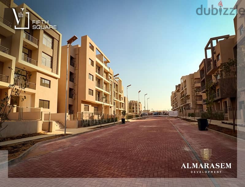 apartment for sale at fifth square almarassem new cairo | Ready to move | fully finished 5