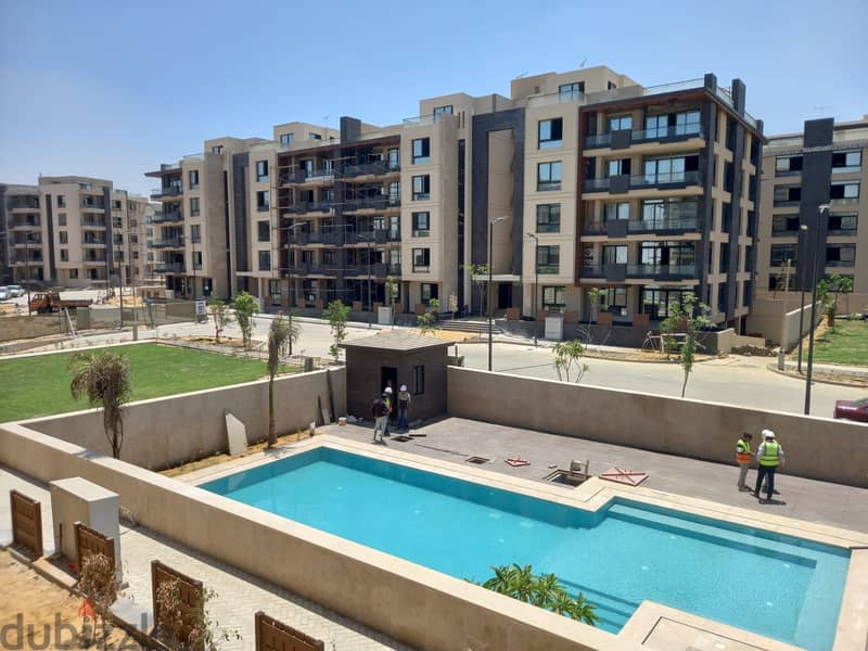 Apartment for ready to move with pool view in Azad New Cairo 8