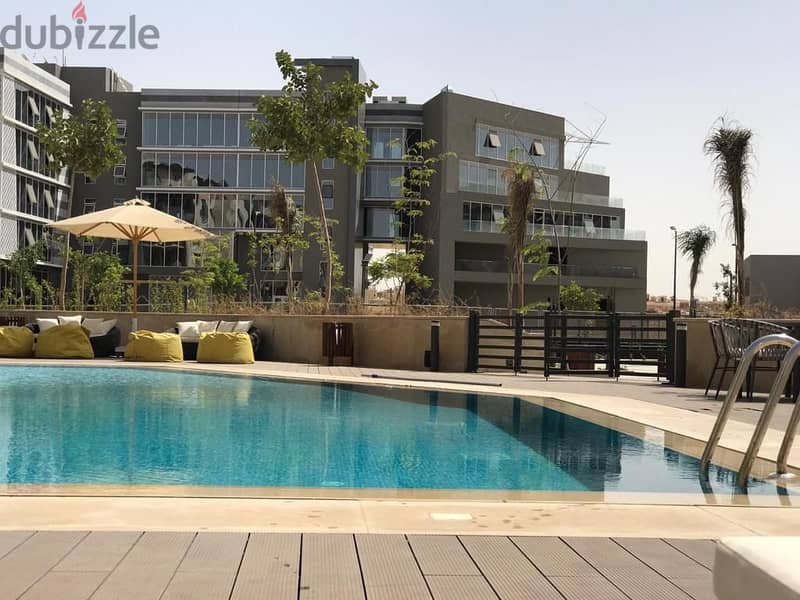 Apartment for ready to move with pool view in Azad New Cairo 11
