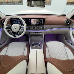 Mercedes-Benz E200 2022 designo interior ( fully loaded )