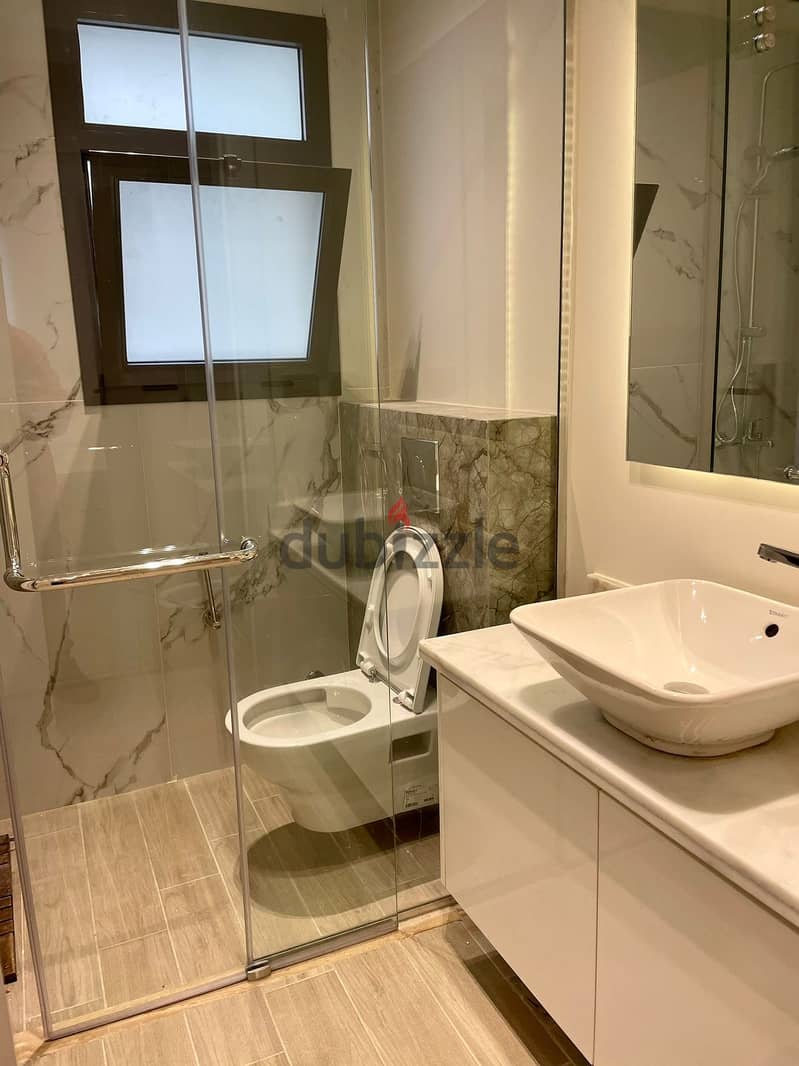 luxurious furnished apartment for rent in eastown sodic -  beside the auc - new cairo  (long terms only) 8