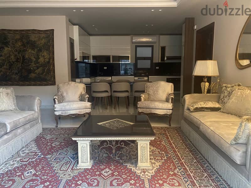 for rent - amazing apartment with garden terrace in eastown sodic beside the auc 1