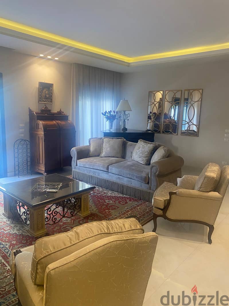 for rent - amazing apartment with garden terrace in eastown sodic beside the auc 3