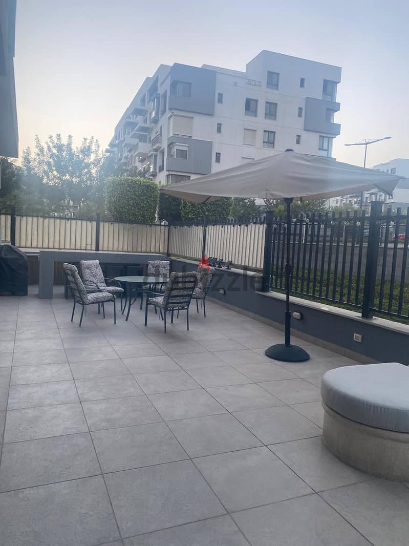 for rent - amazing apartment with garden terrace in eastown sodic beside the auc 18
