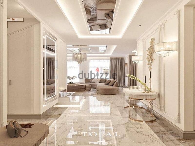 Ultra super luxury finished apartment for sale in Sur B Sur compound with Madinaty 1
