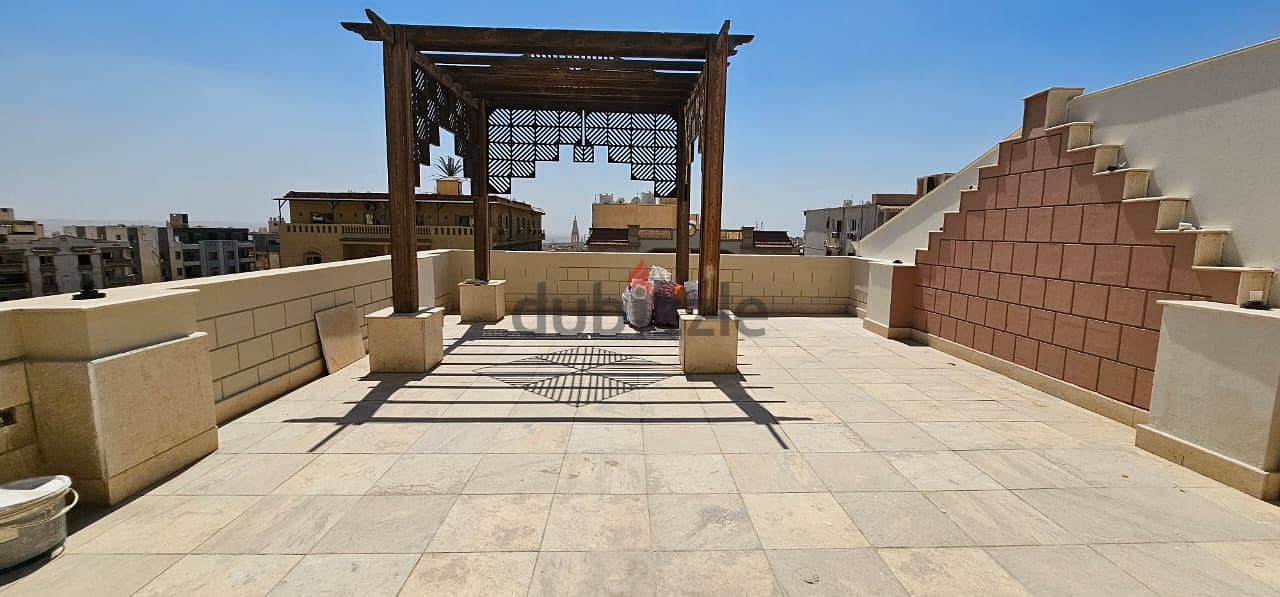 Roof apartment for sale in West Arabella with an open view In New Cairo 4