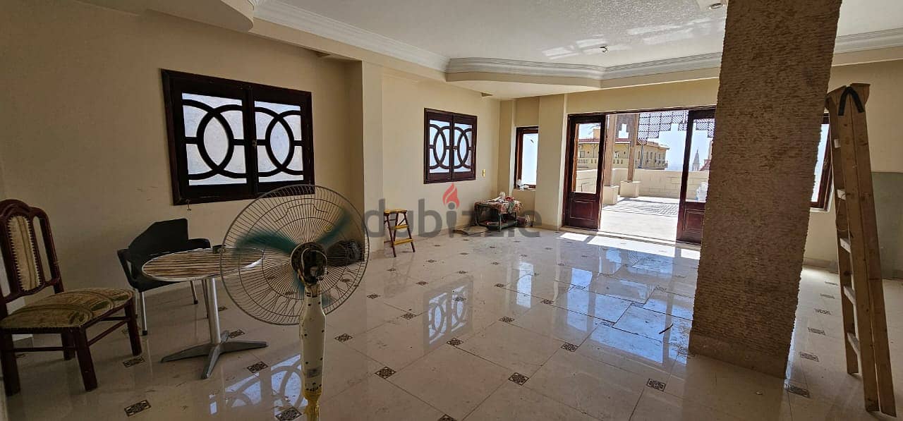 Roof apartment for sale in West Arabella with an open view In New Cairo 8