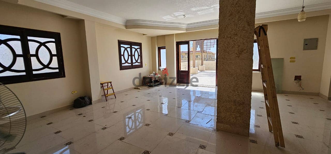 Roof apartment for sale in West Arabella with an open view In New Cairo 9