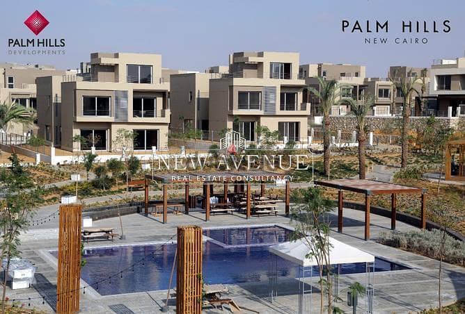 Apartment installments fully finished in Cleo Palm Hills New Cairo PHNC 4