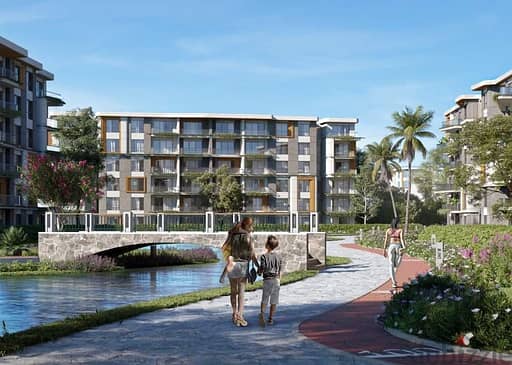 شقة 171م للبيع بموقع متميز في بالم هيلز كليو القاهرة الجديدة متشطبه بالكامل  Palm hills Cleo new cairo 2