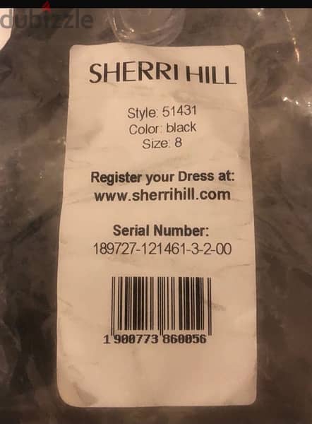 sherri Hill party  black dress from USA 6