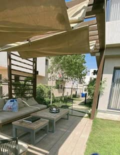 corner location svilla townhouse for sale in sarai new cairo compound (long term installments ) near to madinaty - lower price