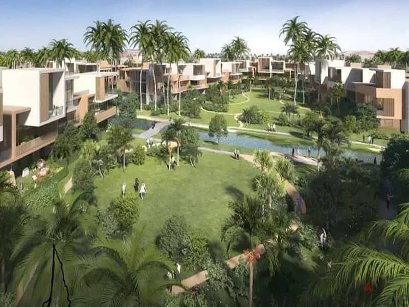 Marville zayed Apartment 191m  Elmarasem developer   3 bed garden finished 1