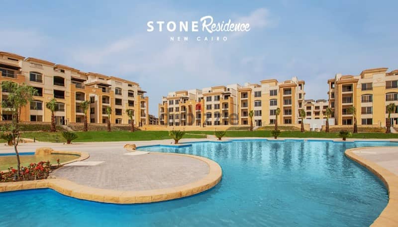 Amazing apartment with Garden 155m at Stone Residence New Cairo 2