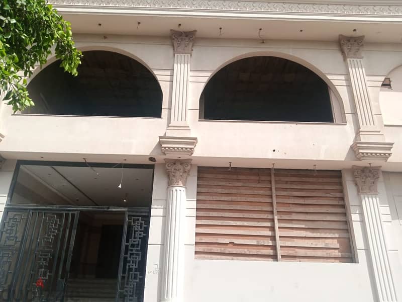 Supermarket for rent in heliopolis  masr elgdida 1100m2 ready to move 15