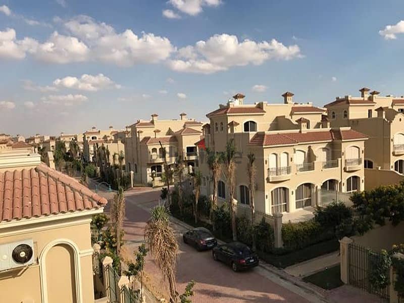 Amazing Twin house At Elpatio 5 (ElSherouk) for sale with prime location 9