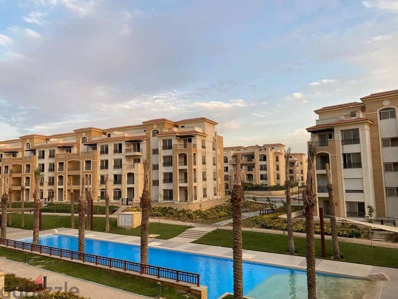 APARTMENT FOR SALE IN STONE RESIDENCE + garden 77m ready to move installments 5 y 7