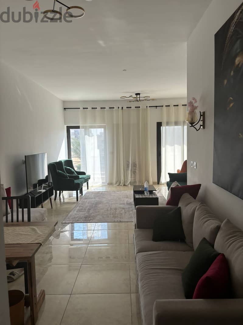 Fully finished 3 bedrooms Apartment + Kitchen and AC'S in Fifth Square ( Marasem ) 4