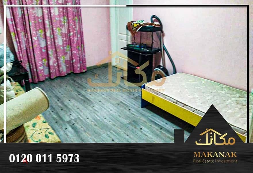 شقة مميزه ايجار مفروش في سيدي جابر علي شارع بورسعيد 240م مطلات مفتوحة 7