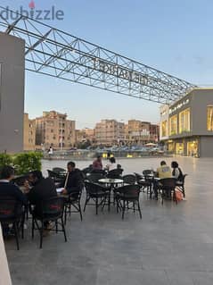 for café or restaurant  144 m  with out door available  Service area at prime location In New Cairo 0
