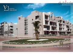 The lowest price for an apartment 132m fully finished with air conditioners in Fifth Square with installments 2031 0