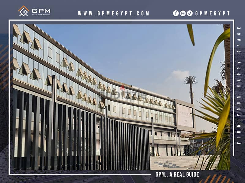 Administrative office 100 m with prime location fully finished for rent in Sway Mall New Cairo مكتب اداري بموقع مميز للايجار في سواي مول التجمع الخامس 6