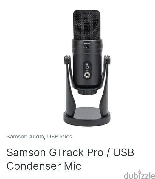 Samson g track pro Mic 0