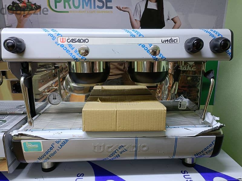 ماكينة قهوه اسبرسو 2 هاند شيمبالي ماركة " كاساديو " جديدة 16